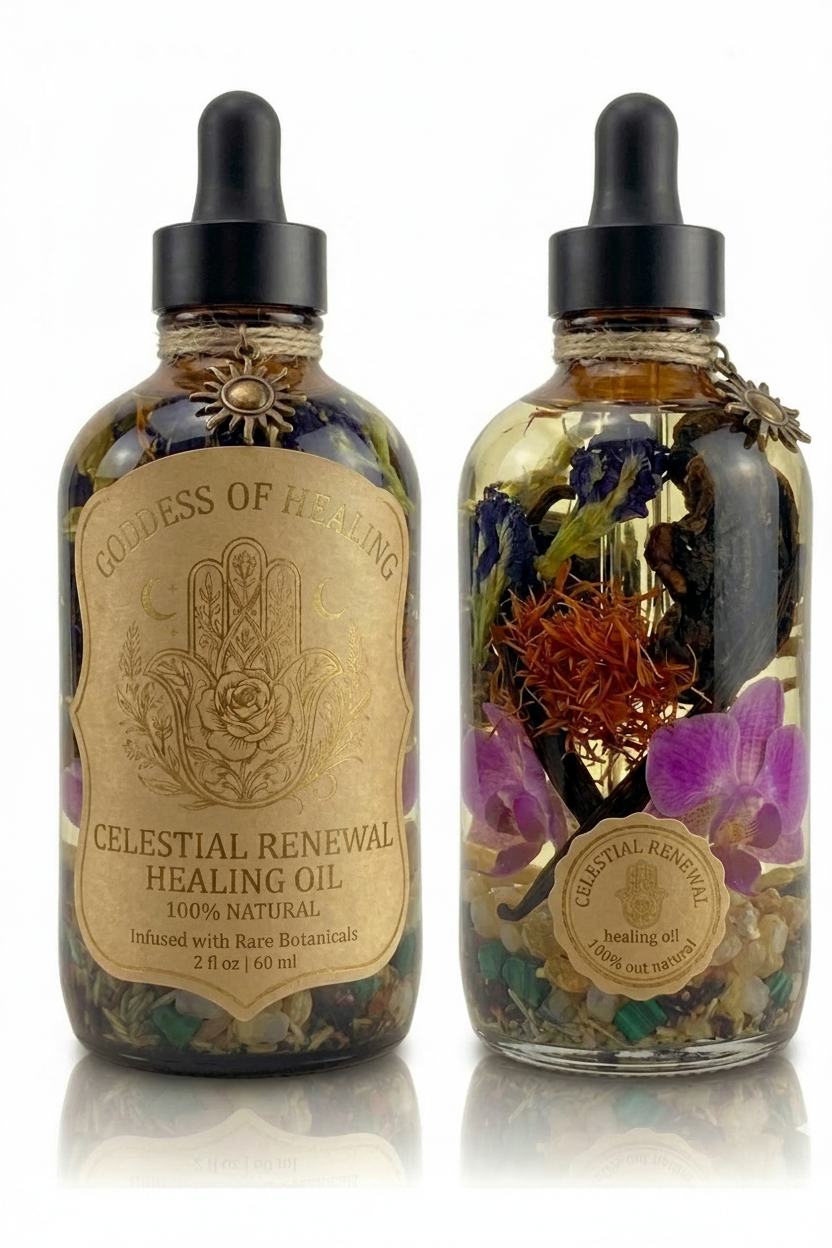 Celestial Renewal Healing Oil 100% All Natural