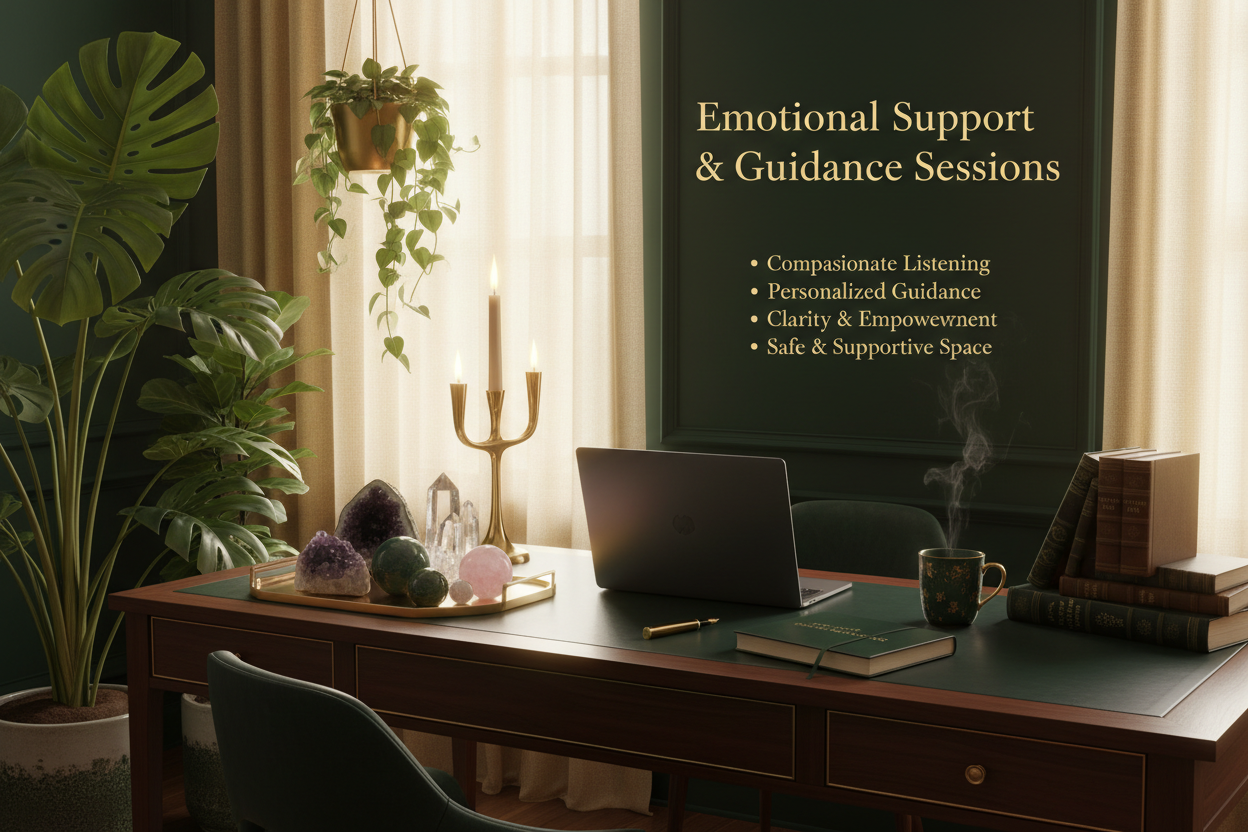 🪷🧘🏽‍♀️🌀 Emotional Support & Guidance Sessions🪷🧘🏽‍♀️🌀